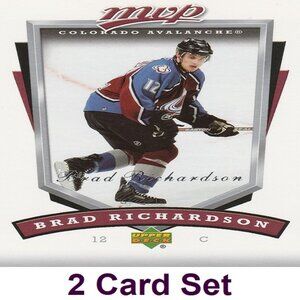 Brad Richardson Hockey Card Collection